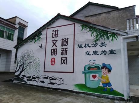 老河口墙绘是现在流行的墙体广告