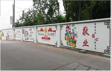 老河口手绘墙画在现实中主要有哪些应用？