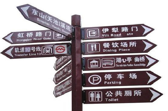 老河口标牌的基本功能。