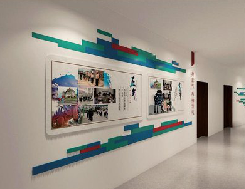 老河口企业文化墙用什么材料好？