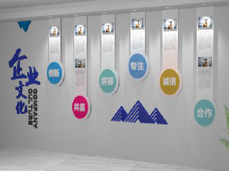 老河口企业文化墙需要传递什么办公文化？